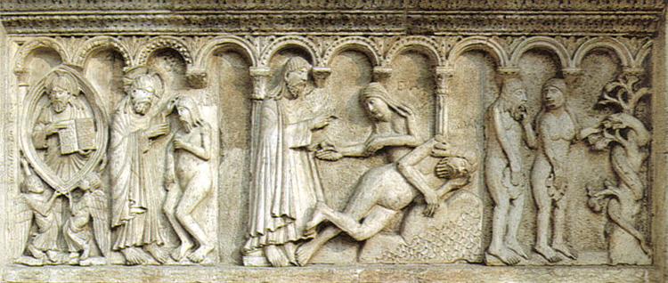 Le lastre di Wiligelmo nel Duomo di Modena