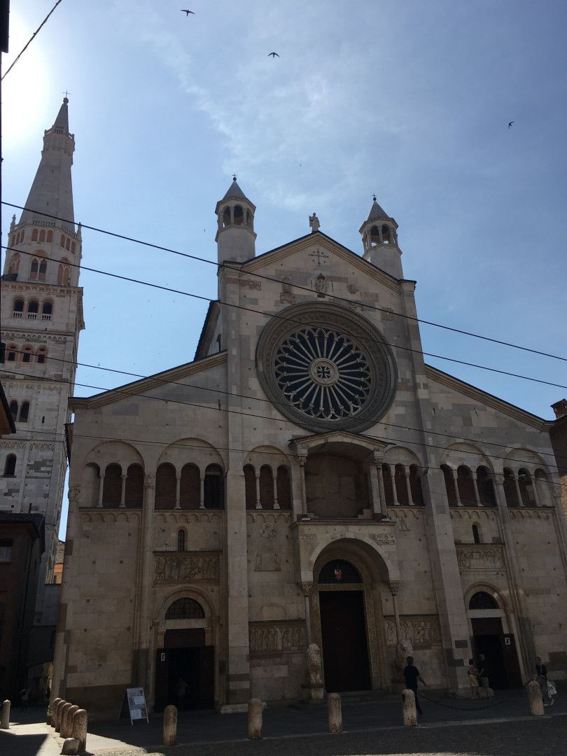 Modena Cathedral Facade