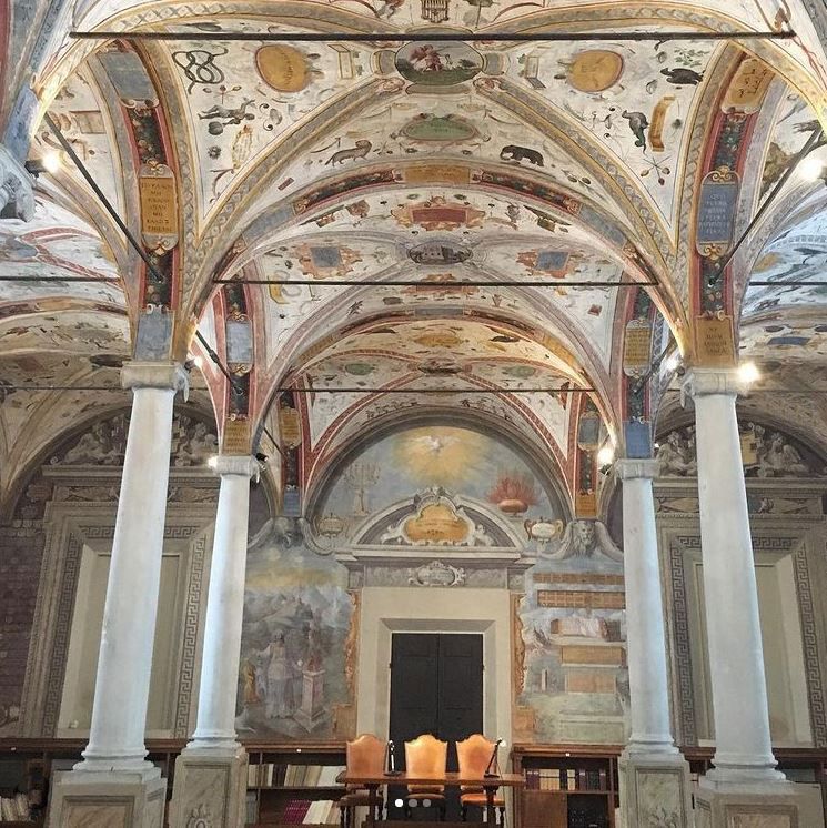 Parma Biblioteca dei Benedettini